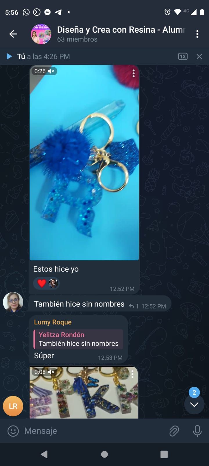 Alumna cuenta que al principio le daba miedo y ya le resultó